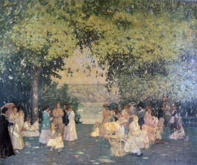 Eine Sommergesellschaft, 1920 von Rae Sloan Bredin